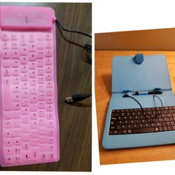 2 Portable Keyboards Only $15 for Both