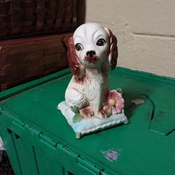 Vintage Dog Statue Made In Japan