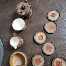 Japanese   Vinatge Wood Set 