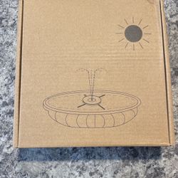 Solar Water Fountain 