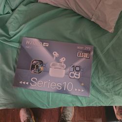 Smart Watch W/ Bands And Earbuds