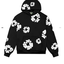 Denim Tears The Cotton Wreath Sweatshirt 'Black' Small 