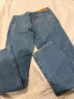 Levi's 501 Original High Rise Straight Leg Jeans