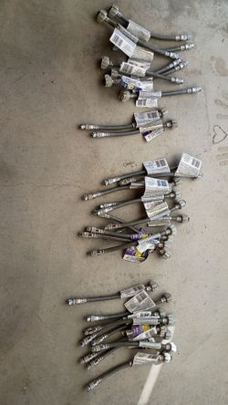 Toilet connector 12" x 3/8" comp, 39 available now