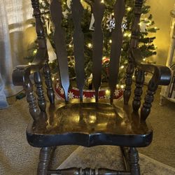 Solid Wood Rocking Chair