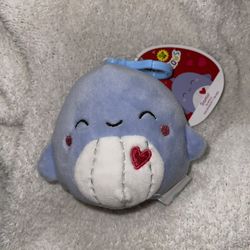 Samir The Whale Squishmallow Clip