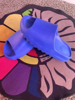 Adidas Yeezy Slide Blue Foam Sandals