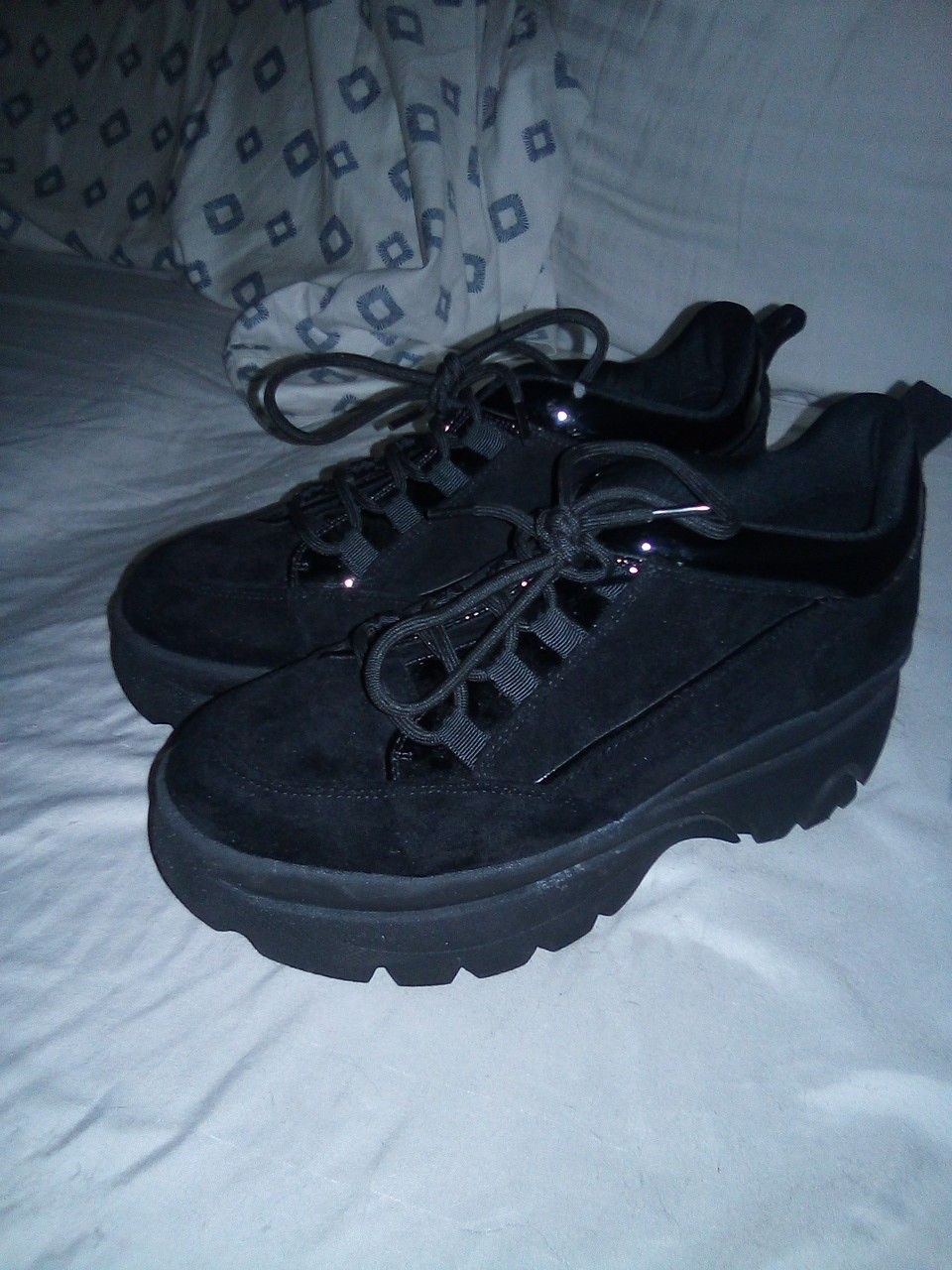 Madden girl bounce platform sneaker black sales