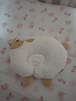 Baby Sheep Head Support Pillow