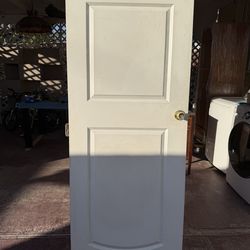 Inside and outside door