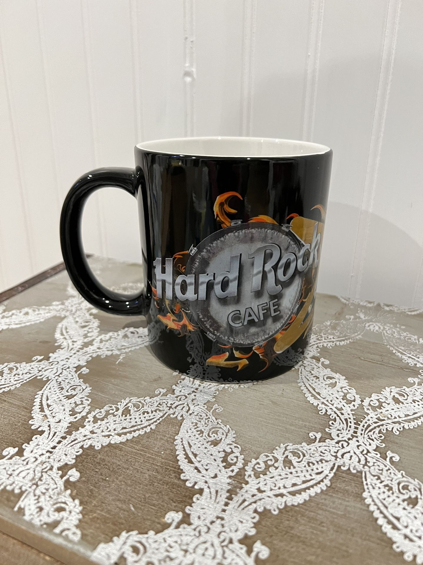 Hard Rock Cafe Las Vegas Let's Rock Love All Mug listing-status-banner