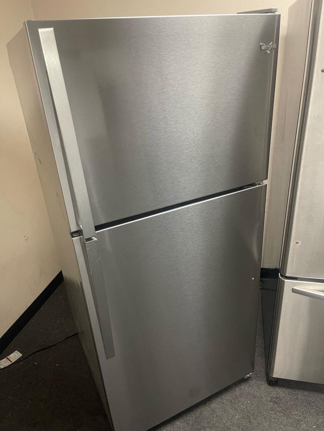 Whirlpool Top Mount Stainless Refrigerator Fridge
