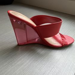 Red Wedge (Shoedazzle)