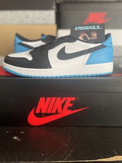 Jordan 1 Low Powder Blue-12 Mens 