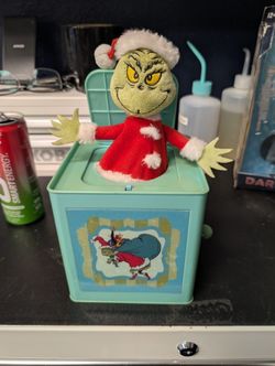 Grinch Who Stole Christmas Jack In The Box Rare