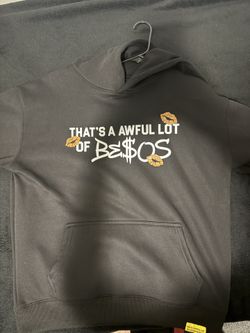 awful lot of besos hoodie