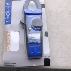Kobalt 408 AC true RMS clamp meter