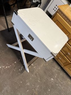 White Side Table 