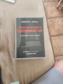 Theories and Documents of Contemporary Art College Book 