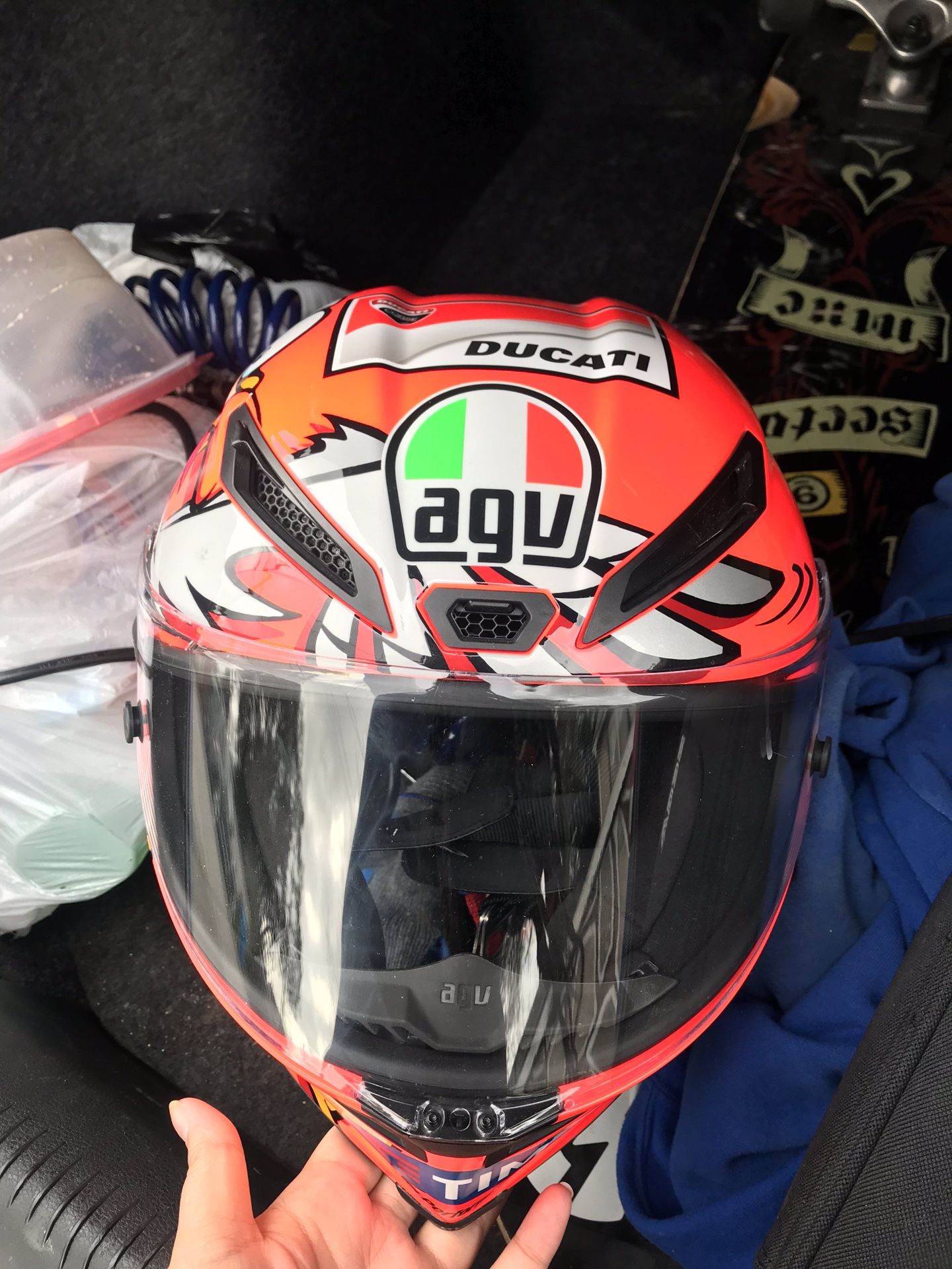 Agv Corsa Limited Edition Iannone Helmet