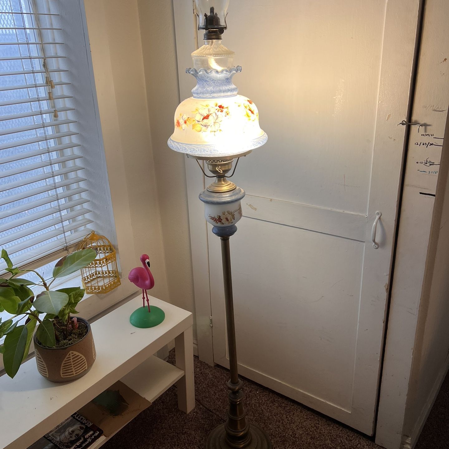 Quoizel Vintage Lamp 1941 With Farms Lqmp Light Gqs Attachment 