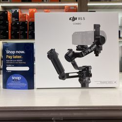 DJI RS 5 Combo Camera Stabilizer (Located In Downey, CA)