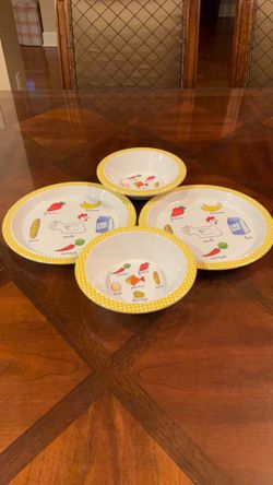 Bowls and plates