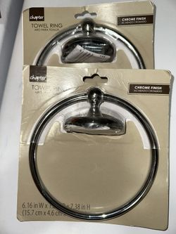  Towel Holder Chrome Silver 