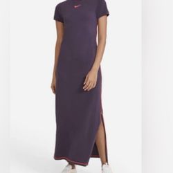 NIKE WOMEN SPORTSWEAR ICON CLASH DRESS 100% Cotton
