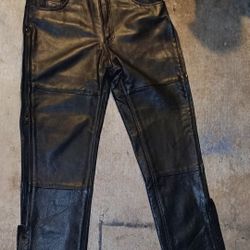 Men's Like New Xelement Riding Leather Chaps
