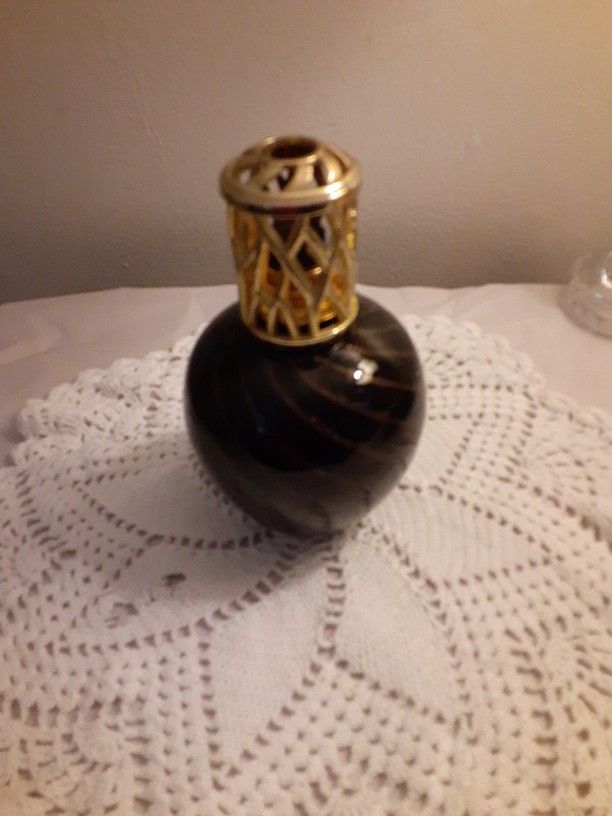 Black And Copper Vintage Bottle