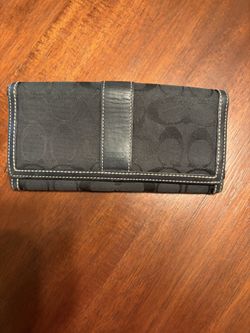Coach Black Classic Wallet