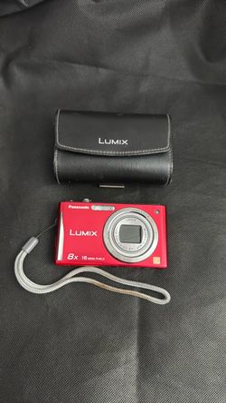Panasonic LUMIX DMC-FH25 16.1MP Digital Camera Red