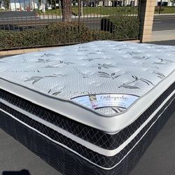 Full Orthopedic Bamboo Pillow Top Mattress!!