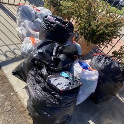 Free Bags Of Clothes!! Must Take All! Pick Up Only!!
