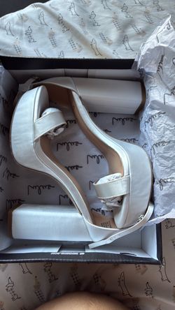 Lulus Arrabella Ivory Satin Heels