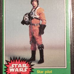 1977 Topps Star Wars Cards. (6)