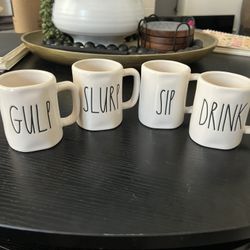 Rae Dunn Espresso Mugs
