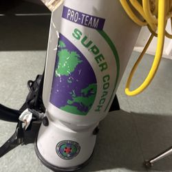 Pro Team Super Coach Backpack Vacuum Comes With Everything