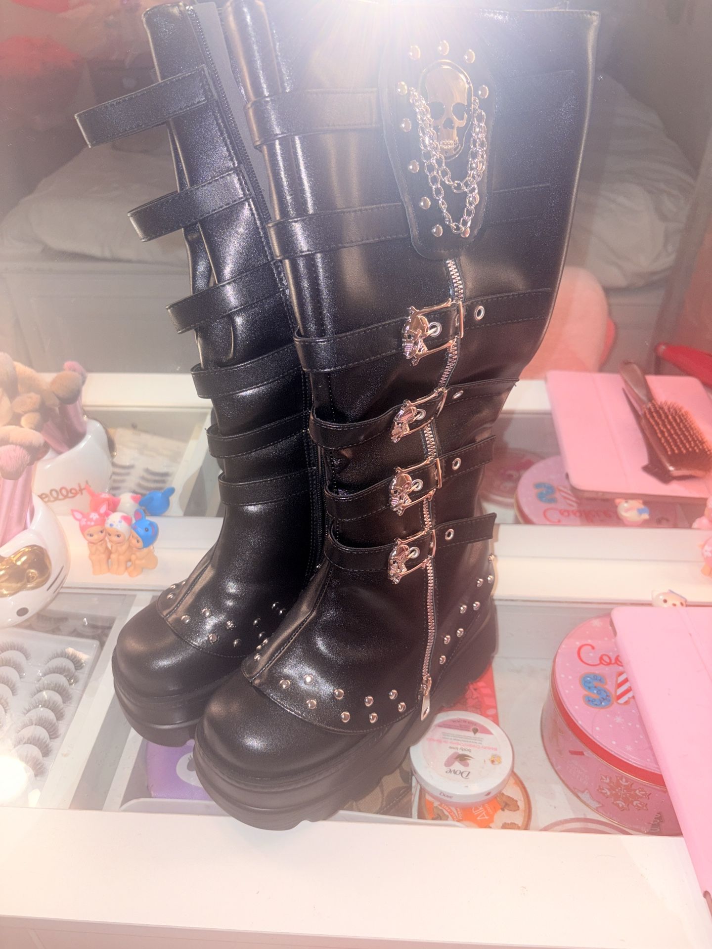 Gothic Boots 🖤🕷️