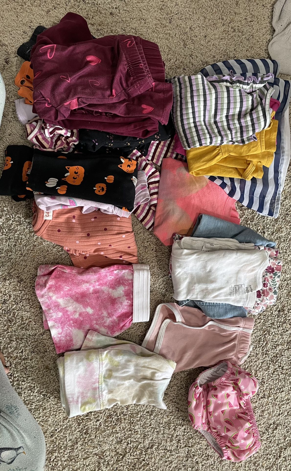 Bag Of Toddler Clothes Size 2  (38 Items)