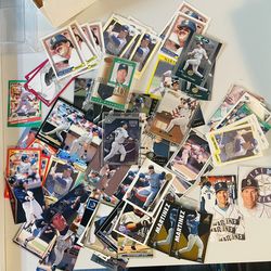 Edgar Martinez Baseball Card Collection