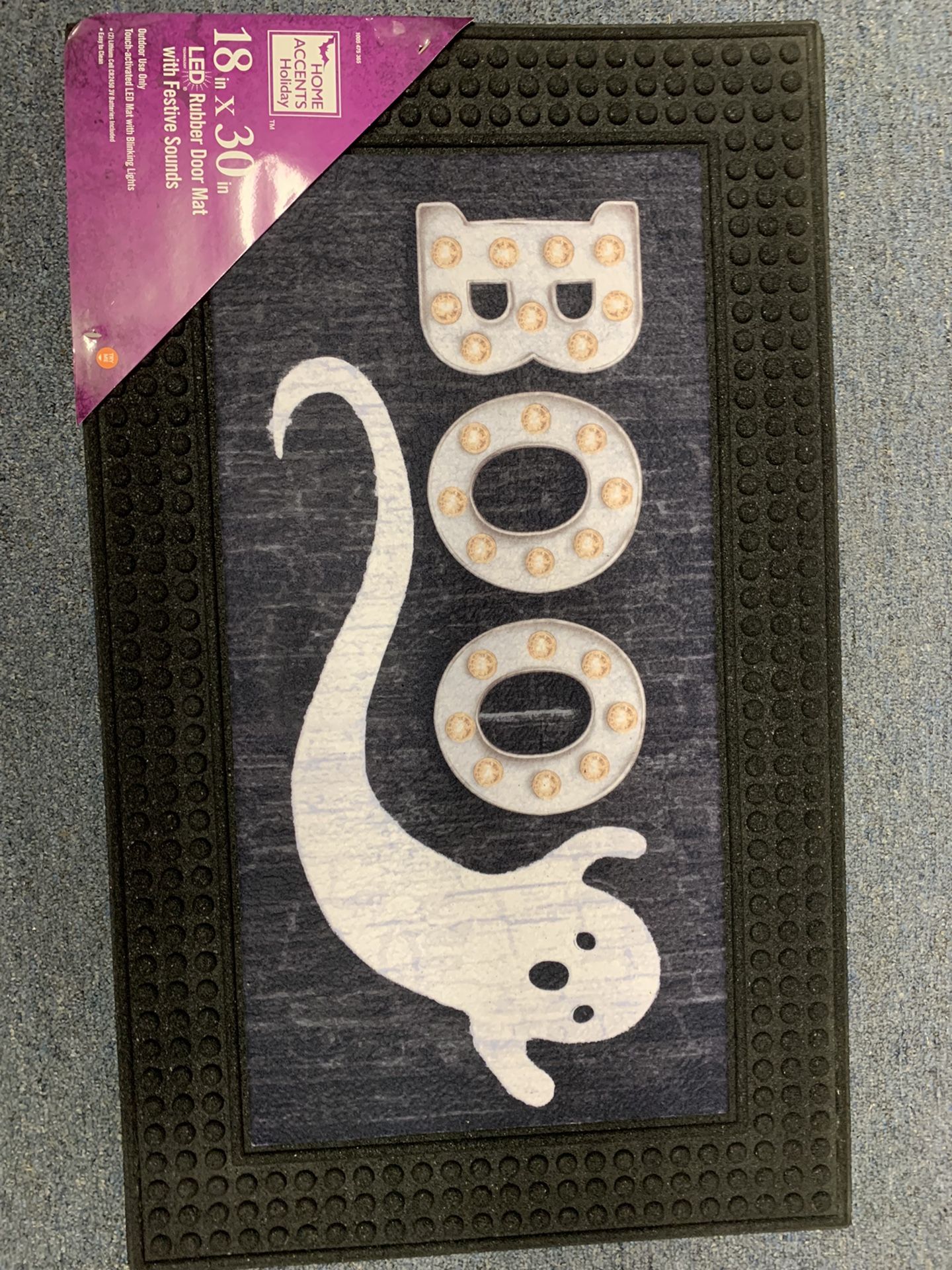 Halloween Rubber Door Mat