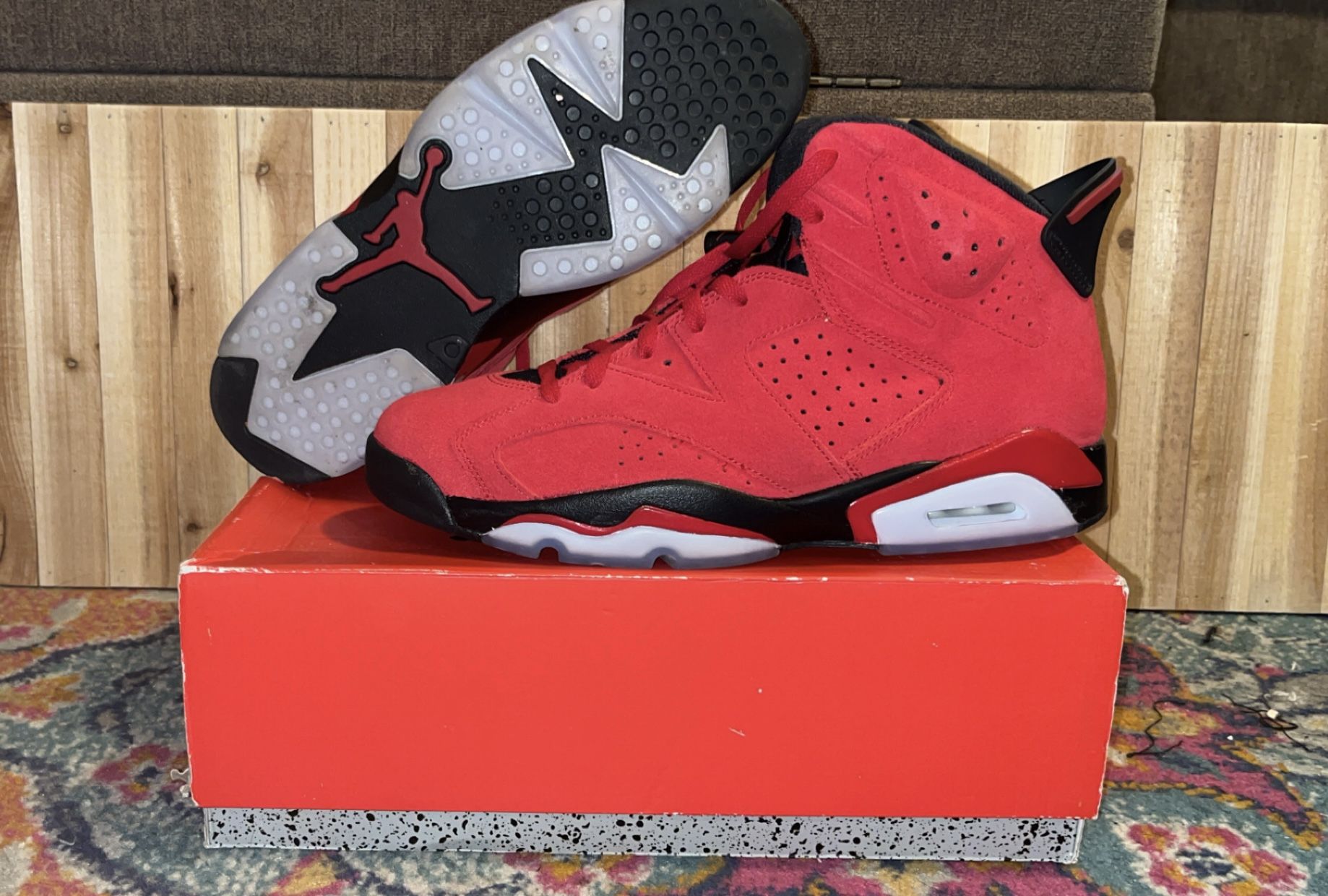 Size 13 - Air Jordan 6 Retro Toro Bravo