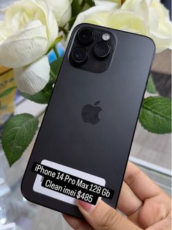 Unlocked- iPhone 14 Pro Max 128 Gb and clean imei