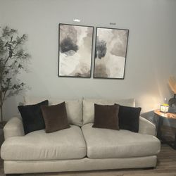 Beige Sofa Great Conditions 