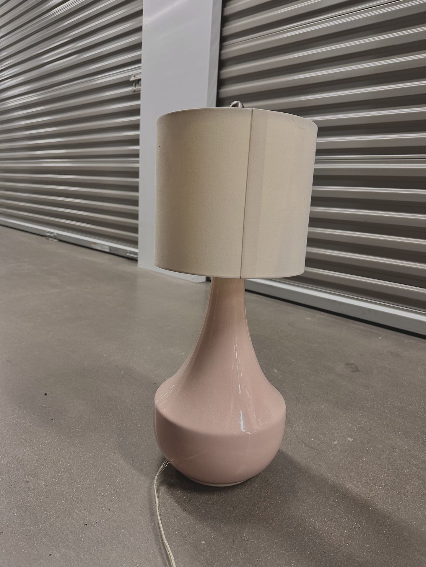 Pink Ceramic Table Lamp