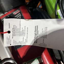 Lincoln Electric Tomahawk 375 Plasma Cutter