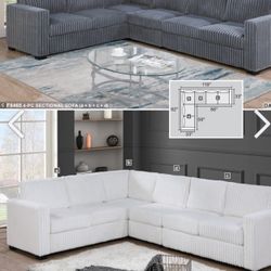 Furry Corduroy Couch New In Box 