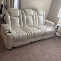 Leather Sofa Recliner